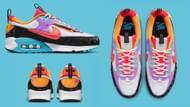 Here's a detailed look at the Nike Air Max 90 Futura Lunar New Year edition (Image via Sportskeeda)